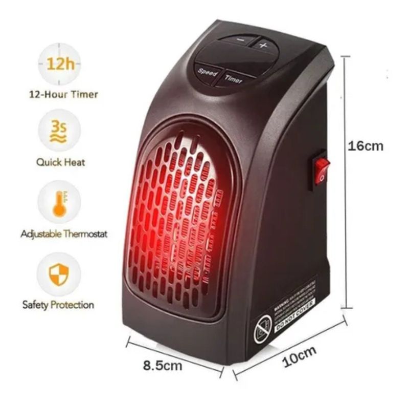 Comprar Calentador De Ambiente Handy Heater en Electroshopy - Ángulo 3